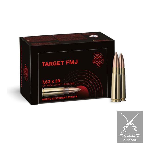 Geco 7,62x39mm FMJ 123 grain